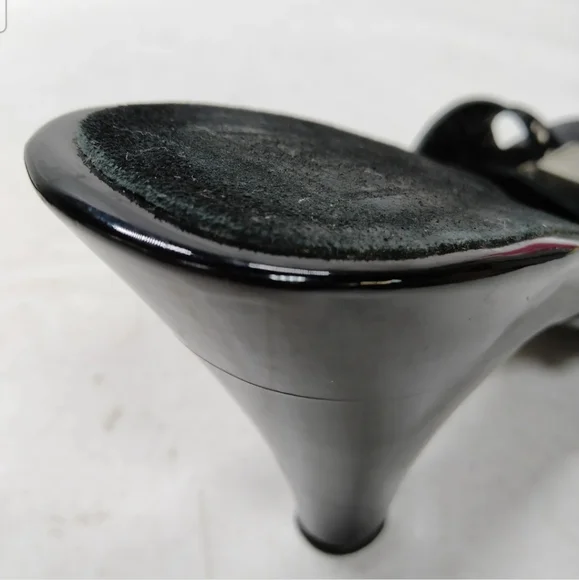 Chanel Sandals Women Black Suede - Picture 9 of 11